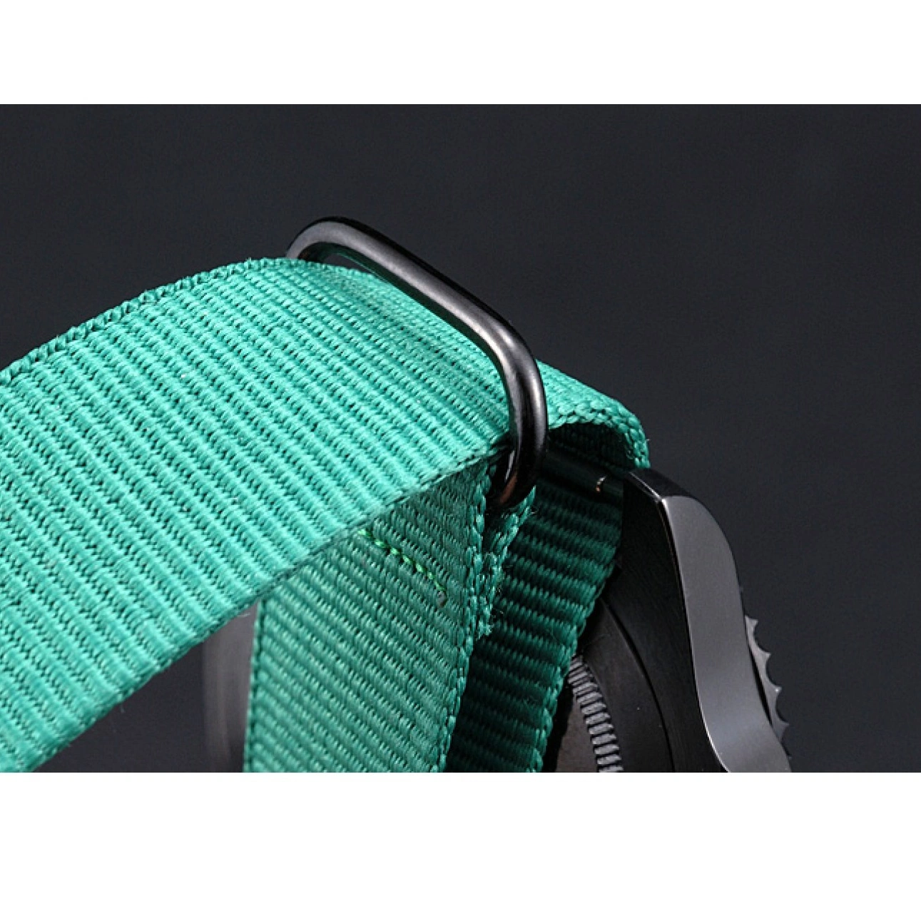 Aaa replica Nylon 622009 Submariner Strap Stealth Green Rolex 1029